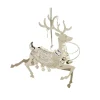 Käthe Wohlfahrt Baumschmuck Aus Messing-Rentier, Versilbert