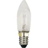 Käthe Wohlfahrt Zubehör & Ersatzteile-Riffelkerzen, 23V/3W/E10, Hohe 40Mm