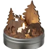 designimdorf Krippen Und Krippenfiguren-Schachtelgeschichte "Im Winterwald"