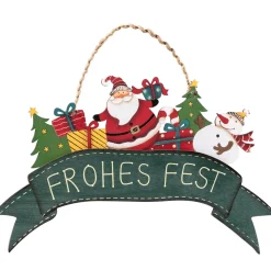 Käthe Wohlfahrt Hängedeko-Schild "Frohes Fest"