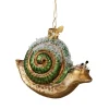 Poesie in Glas Baumschmuck Aus Glas-Schnecke