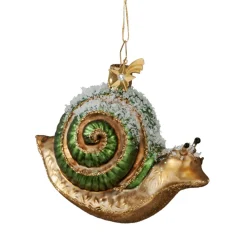 Poesie in Glas Baumschmuck Aus Glas-Schnecke
