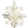 Käthe Wohlfahrt Baumschmuck Aus Messing-Schneeflocke, Versilbert