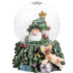 Käthe Wohlfahrt Schneekugeln-Schneekugel "Bellos Weihnachtsfest"