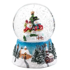 Käthe Wohlfahrt Schneekugeln-Schneekugel "Familie Schneemann"
