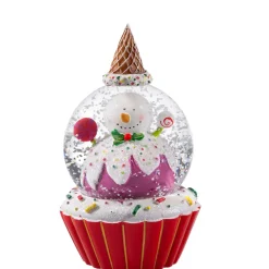 Käthe Wohlfahrt Schneekugeln-Schneekugel "Muffin Schneemann"