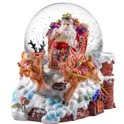 Käthe Wohlfahrt Schneekugeln-Schneekugel "Rentierschlitten"