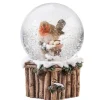 Käthe Wohlfahrt Schneekugeln-Schneekugel "Rotkehlchen Mit Nest"