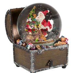 Käthe Wohlfahrt Schneekugeln-Schneekugel "Weihnachtliche Schatzkiste"