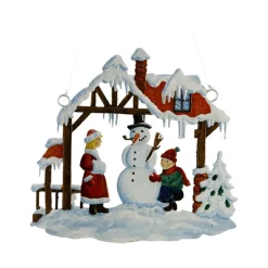 Käthes Original Baumschmuck Aus Zinn-Schneemann Bauen