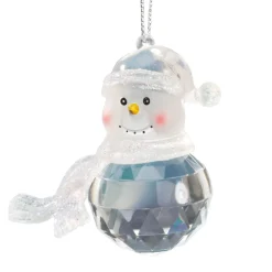 Käthe Wohlfahrt Baumschmuck Aus Acrylglas-Schneemann-Kugel