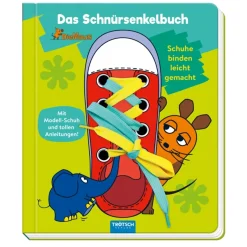 Trötsch Verlag Spielzeug-Schnursenkel-Buch "Die Maus"