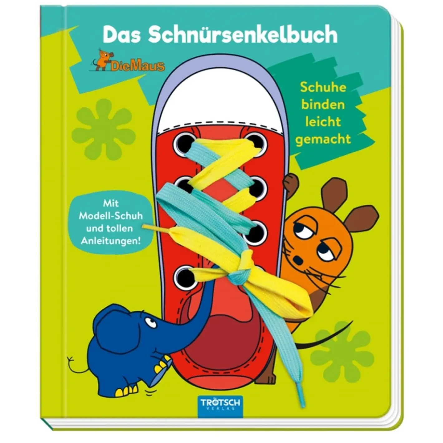 Trötsch Verlag Spielzeug-Schnursenkel-Buch "Die Maus"