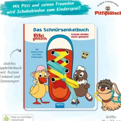 Trötsch Verlag Unser Sandmännchen Und Seine Freunde-Schnursenkelbuch Pittiplatsch