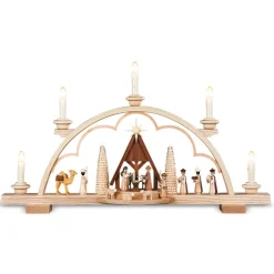 Müller Kleinkunst Schwibbögen-Schwibbögen, "Christi Geburt", 230V