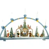 Käthes Original Käthes Original Figuren-Schwibbögen "Christkindlmarkt", 115V