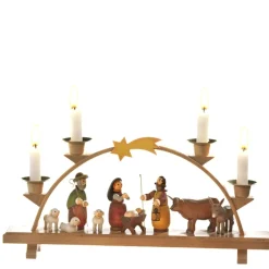 Käthes Original Schwibbögen-Schwibbögen "Weihnachtsabend"