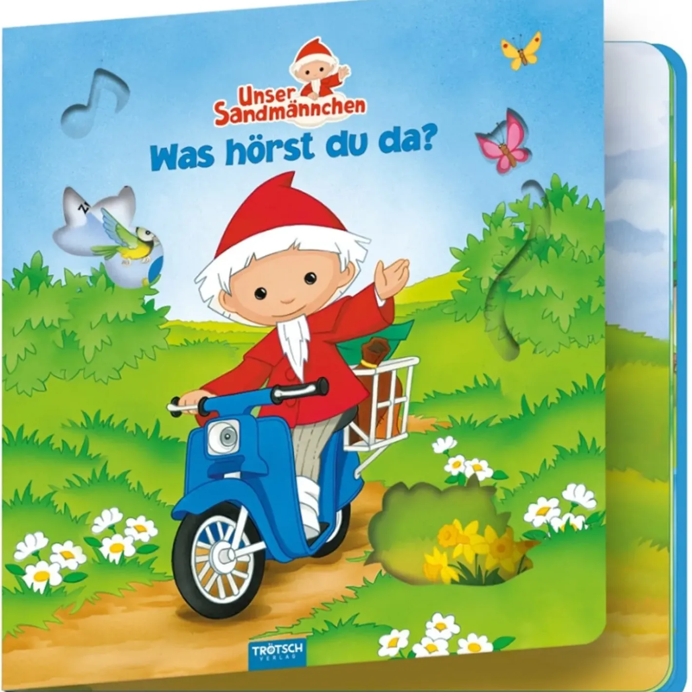 Trötsch Verlag Spielzeug-Soundbuch "Was Horst Du Da? - Sandmannchen"