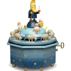 WENDT & KÜHN Wendt & Kühn Kollektion-Spieldose Mondvater Mit Engeln