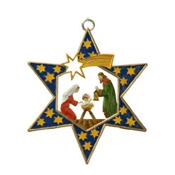 Käthes Original Baumschmuck Aus Zinn-Stern