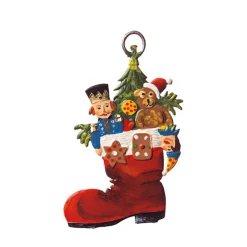 Käthes Original Baumschmuck Aus Zinn-Stiefel
