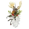 Käthe Wohlfahrt Baumschmuck Aus Acrylglas-Tannenzapfen Mit Elch