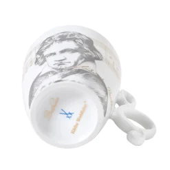 Meissen Porzellan Tischdeko-Tasse "Beethoven"