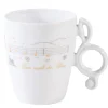 Meissen Porzellan Tischdeko-Tasse "Leise Rieselt Der Schnee"