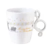 Meissen Porzellan Tischdeko-Tasse "Morgen Kommt Der Weihnachtsmann"