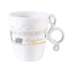 Meissen Porzellan Tischdeko-Tasse "Morgen Kommt Der Weihnachtsmann"