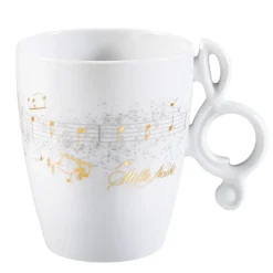 Meissen Porzellan Tischdeko-Tasse "Stille Nacht"