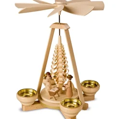 Müller Kleinkunst Pyramiden-Teelicht-Pyramide "Christi Geburt"