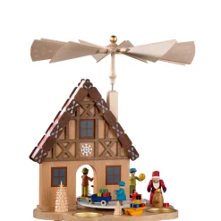 Richard Glässer Pyramiden-Teelicht-Pyramide "Lebkuchenhaus"