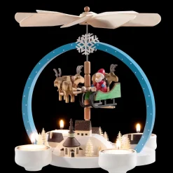 Käthe Wohlfahrt Pyramiden-Teelicht-Pyramide Weihnachtszauber Bunt