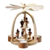 Käthe Wohlfahrt Pyramiden-Teelicht-Pyramide "Weihnachtsmann Mit Striezelkinder"