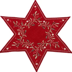 Käthe Wohlfahrt Tischdeko-Tischdecke "Mistel" R 28 Cm