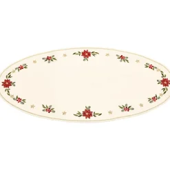 Käthe Wohlfahrt Tischdeko-Tischdecke "Weihnachtsstern" 28 X 58 Cm