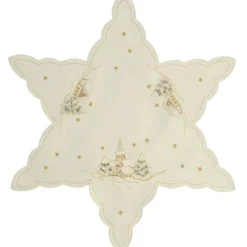 Käthe Wohlfahrt Tischdeko-Tischdecke "Winterdorf" R 25 Cm
