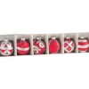 Käthe Wohlfahrt Tischdeko-Tischkartenhalter (Rot/Silber)