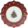 Villeroy & Boch Tischdeko-Toy'S Delight Fruhstucksteller Rot