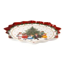 Villeroy & Boch Tischdeko-Toy'S Fantasy Gebackteller Tief, Kinder Tanzen Um Baum