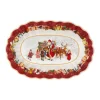 Villeroy & Boch Tischdeko-Toy'S Fantasy Grose Schale Oval, Santa Und Kinder