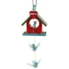 Käthes Original Baumschmuck Aus Holz-Vogelhaus "Welcome"