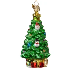 Poesie in Glas Baumschmuck Aus Glas-Weihnachtsbaum