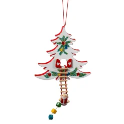 Käthes Original Baumschmuck Aus Holz-Weihnachtsbaum, Weis