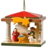Käthes Original Baumschmuck Aus Holz-Weihnachtskrippe