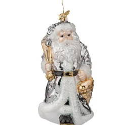 Poesie in Glas Baumschmuck Aus Glas-Weihnachtsmann