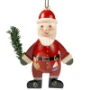Käthes Original Baumschmuck Aus Holz-Weihnachtsmann