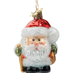 Poesie in Glas Baumschmuck Aus Glas-Weihnachtsmann