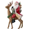 Käthe Wohlfahrt Standfiguren-Weihnachtsmann Auf Rentier